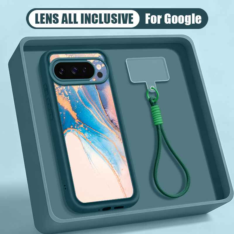 Google Pixel 9 Pro - غطاء هاتف ناعم مقاوم للصدمات لجوجل