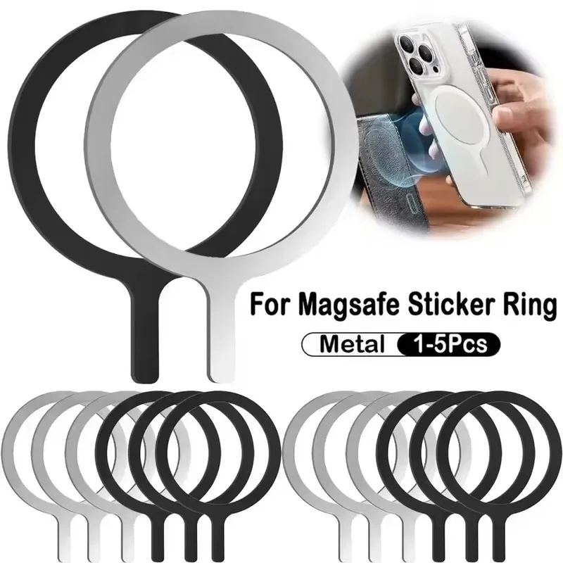 Phone Accessories Holder Car - حلقة معدنية مغناطيسية عالمية من الفولاذ