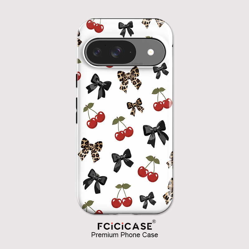Google Pixel 9 Pro - غطاء هاتف Fcicicase بتصميم عقدة فيونكة