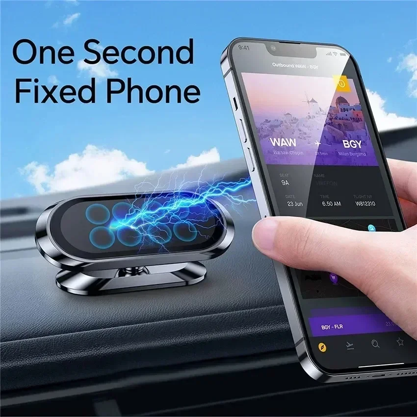 360 °   حامل هاتف مغناطيسي للس - مراجعة Phone Accessories Holder Car وسعره