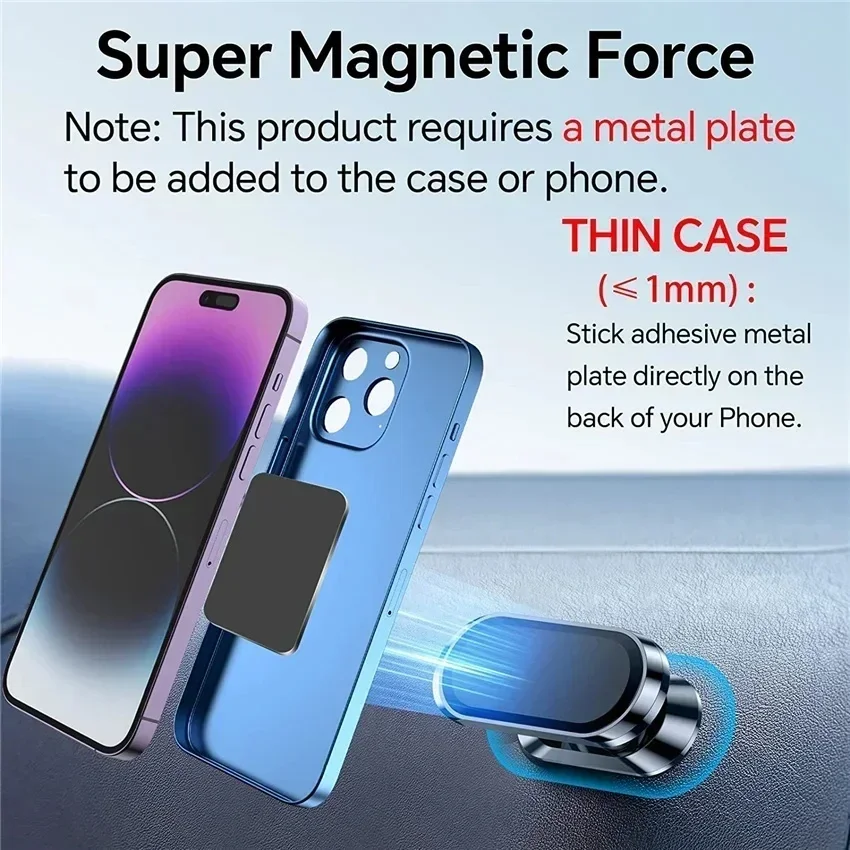 360 °   حامل هاتف مغناطيسي للس - مراجعة Phone Accessories Holder Car وسعره