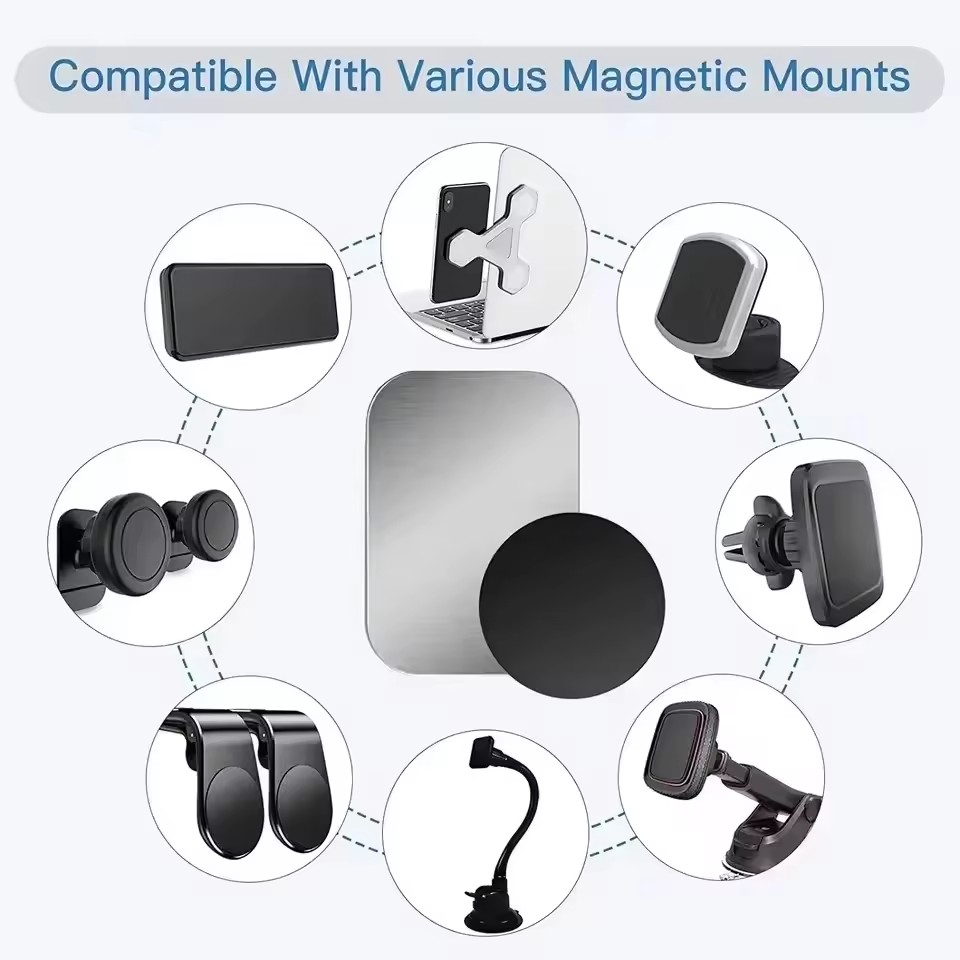 قرص معدني لحامل الهاتف المغناط - مراجعة Phone Accessories Holder Car وسعره