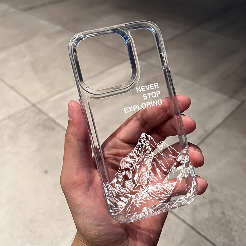 غطاء هاتف شفاف ناعم بتصميم خطو - مراجعة Apple Iphone 15 وسعره