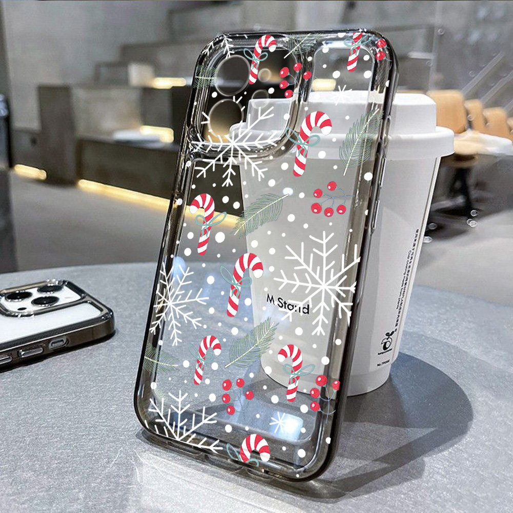 غطاء هاتف شفاف بتصميم شجرة عيد - مراجعة Apple Iphone 15 وسعره
